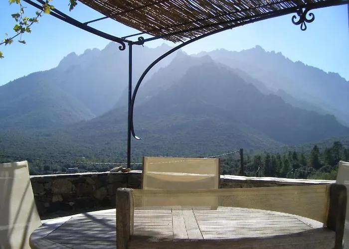Le Capu Biancu-location Avec Vue Proche Des Gorges De L Asco Entre Et Montagne Moltifao