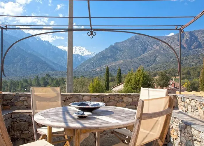 Le Capu Biancu-location Avec Vue Proche Des Gorges De L Asco Entre Et Montagne