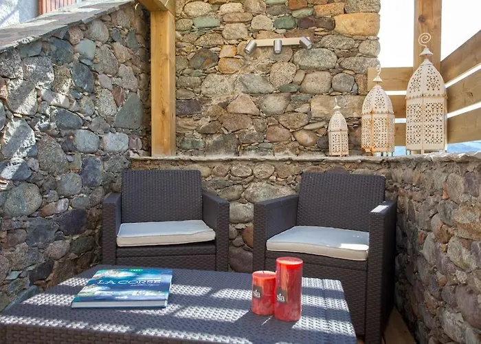 Le Capu Biancu-location Avec Vue Proche Des Gorges De L Asco Entre Et Montagne Apartment *