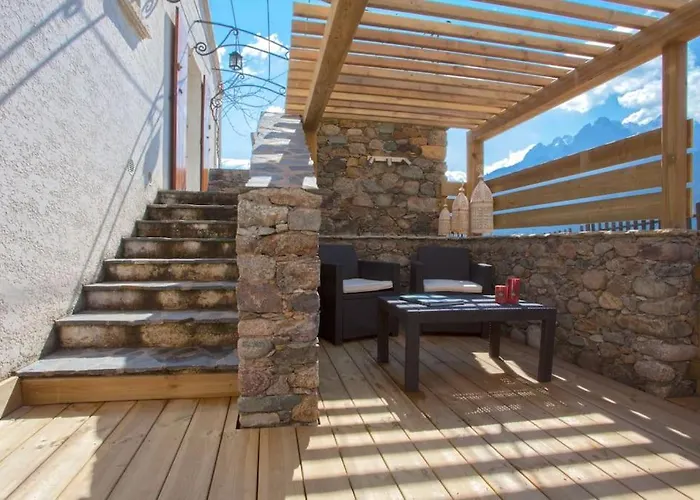 Apartment Le Capu Biancu-location Avec Vue Proche Des Gorges De L Asco Entre Et Montagne *