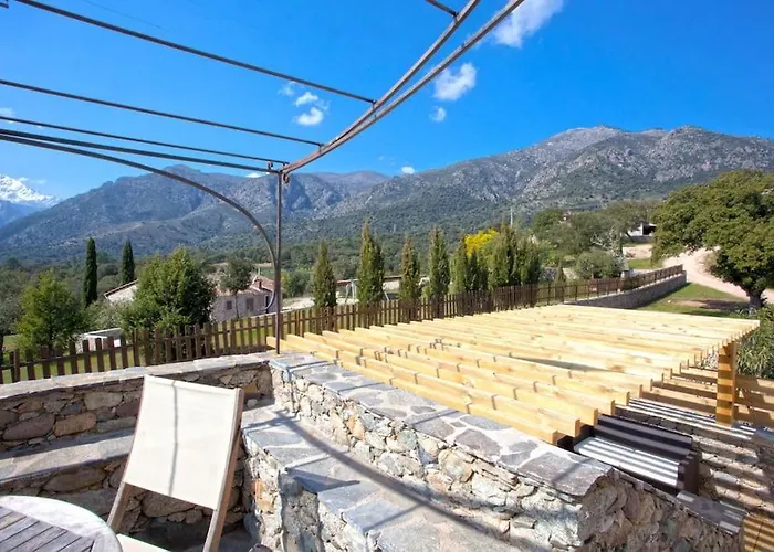 Apartment Le Capu Biancu-location Avec Vue Proche Des Gorges De L Asco Entre Et Montagne Moltifao