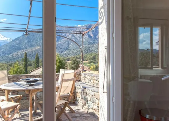 Le Capu Biancu-location Avec Vue Proche Des Gorges De L Asco Entre Et Montagne Moltifao