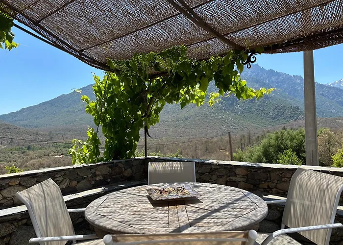 Le Capu Biancu-location Avec Vue Proche Des Gorges De L Asco Entre Et Montagne Apartment